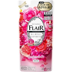 Кондиционер-ополаскиватель KAO Flair Floral Suite Арома для белья аромат Сладкий цветок сменная упаковка 400 мл