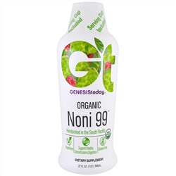 Genesis Today, Organic Noni 99, 32 жидкие унции (946,3 мл)