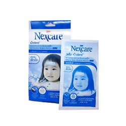 Охлаждающий пластырь-копресс от температуры для детей от 2 лет от NexCare 6 шт / NexCare cooling fever patch  mini 6pcs