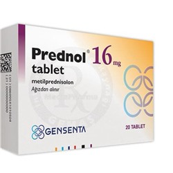 Prednol 16 mg (аналог c действующим веществом Метилпреднизолона натрия)