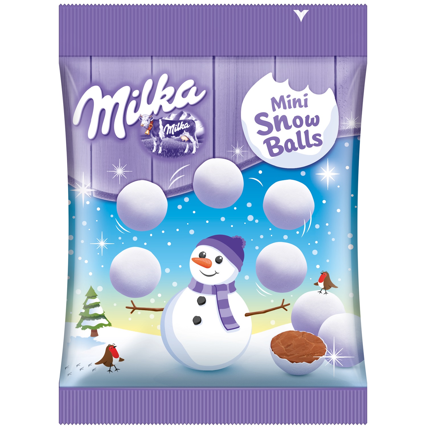 Шоколадные шарики Milka Snowballs