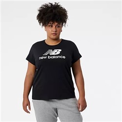 Women's NB Essentials Stacked Logo Tee