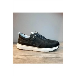 Pierre Cardin Siyah Nubuk Deri Ultra Hafif Loafer Ayakkabı 62109