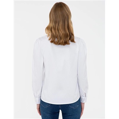 Beyaz Uzun Kollu Gömlek