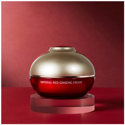 Imperial Red Ginseng Cream 120ml, Омолаживающий крем с красным женьшенем и муцином улитки