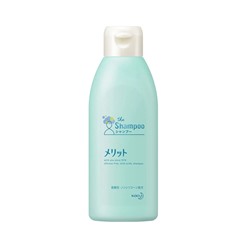 KAO Merit Шампунь для волос бессиликоновый Non-Silicone Floral с разглаживающим эффектом бутылка 200 мл.