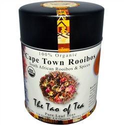 The Tao of Tea, 100% Органический Чай Ройбуш Без Кофеина из Кейптауна, 114 г