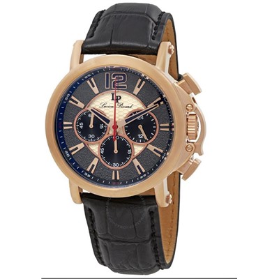 Lucien Piccard Triomf GMT Chronograph Men's Watch 40018C-RG-01