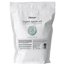 Соль для ванны "English epsom salt" с натуральным эфирным маслом эвкалипта и пихты