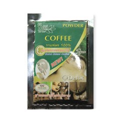 Маска детокс 100% кофе 20 гр  Bio way Powder cofe detoks 20 gr