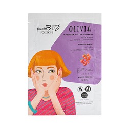 Альгинатная маска "Olivia, красные ягоды" для жирной кожи