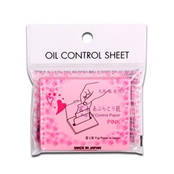 Розовые салфетки против жирного блеска CORINGCO Oil Control Sheet (Pink) - 100шт