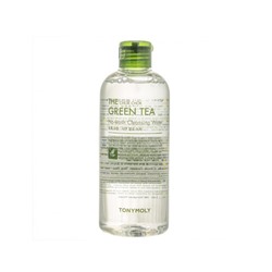 TONYMOLY THE CHOK CHOK GREEN TEA No-wash Cleansing Water Мицеллярная вода для снятия макияжа с экстрактом зеленого чая 300мл