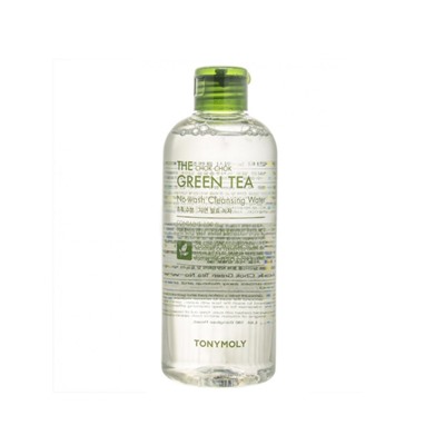 TONYMOLY THE CHOK CHOK GREEN TEA No-wash Cleansing Water Мицеллярная вода для снятия макияжа с экстрактом зеленого чая 300мл