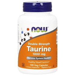 NOW Taurine 1000 мг, 100 капс