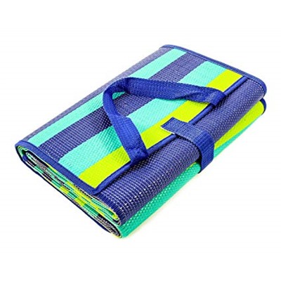 Camco Handy Mat with Strap, Perfect for Picnics, Beaches, RV and Outings, Weather-Proof and Mold/Mildew Resistant