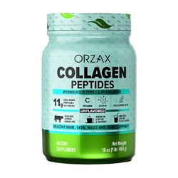 Пептидный коллаген Orzax collagen peptides 454гр