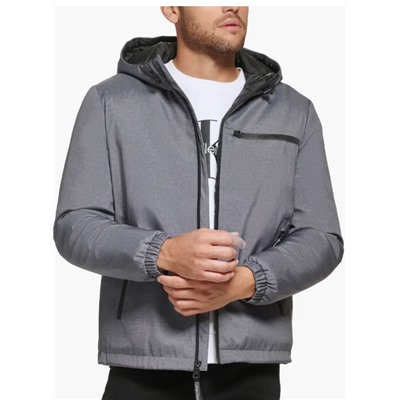 Water Resistant Hooded Jacket Calvin Klein