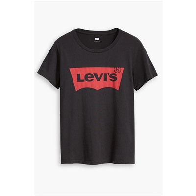 Levi's Kadın Siyah The Perfect T-shirt 17369-0201