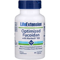 Life Extension, Улучшенный Фукоидан , 60 вегетарианских капсул
