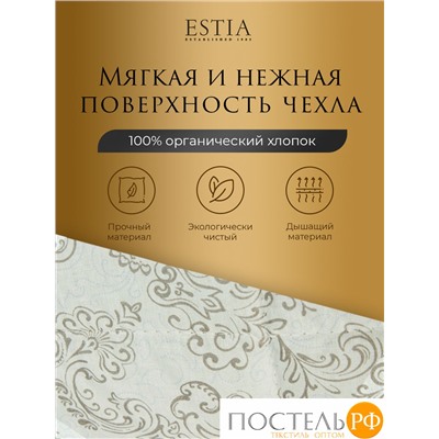 ESTIA Непальский Кашемир Одеяло 200х210, 1пр, хлопок 100%/шерсть кашемир/полиэфирное волокно