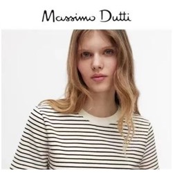 Хлопковая футболка Massimo Dutti
