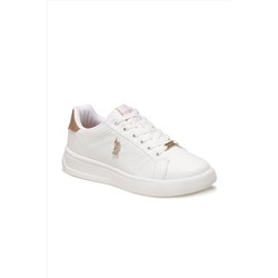 U.S. Polo Assn. Exxy Kadın Beyaz Sneaker Ayakkabı 100606373 TYC00130685341