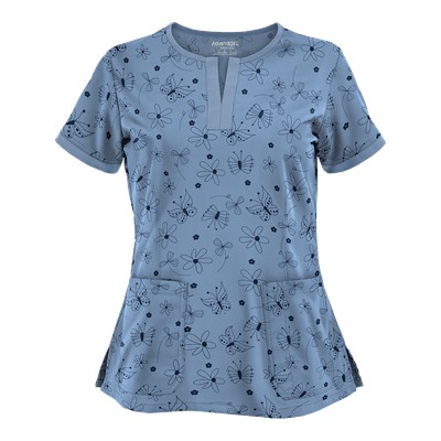 Advantage STRETCH by Butter-Soft™ Moonsong Ceil Scrub Top