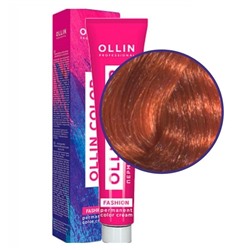 Ollin Перманентная крем-краска для волос / Fashion Color, медный, 60 мл