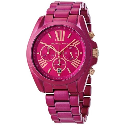 MICHAEL KORSBradshaw Chronograph Quartz Pink Dial Ladies Watch MK6719