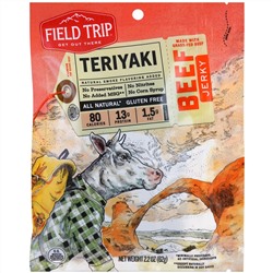 Field Trip Jerky, Beef Jerky, Teriyaki, 2.2 oz (62 g)