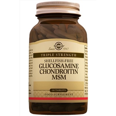 Solgar Glucosamine Chondroitin Msm 60 Tablet hizligeldicom10003