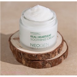 Успокаивающий крем от сухости с хауттюйнией Neogen Dermalogy Real Heartleaf Soothing Cream 80 гр