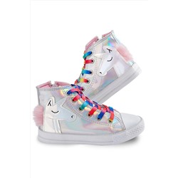 Denokids Unicorn Hologramlı Kız Sneakers CFF-19S1-269