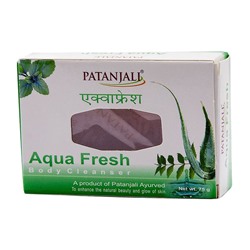 PATANJALI Ojas Aquafresh Soap  Мыло аюрведическое Аква Фрэш  75г