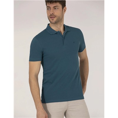 Zümrüt Slim Fit Polo Yaka Basic Tişört