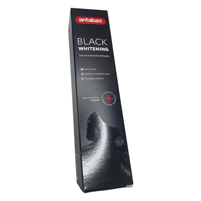ЗУБНАЯ ПАСТА BLACKWHITENing(Черный Уголь), 100 гр