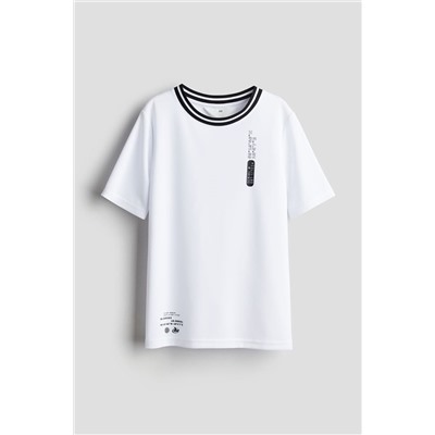 Interlock jersey T-shirt