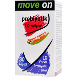 Move On Probiyotik 10 Milyar + Prebiyotik 30 Kapsül 0001