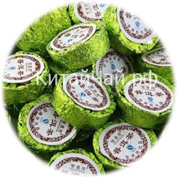 Чай Пуэр шен ТоЧа - Зеленая медалька (шен) - 100 гр