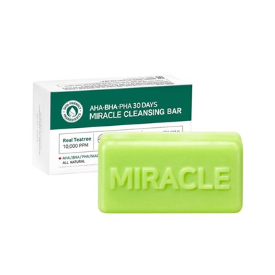 AHA-BHA-PHA 30 Days Miracle Cleansing Bar, Кислотное мыло для проблемной кожи
