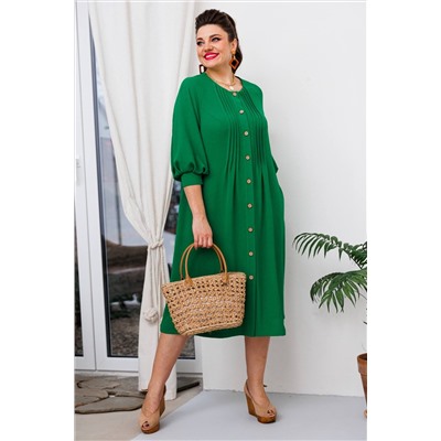 Romanovich Style 1-2650 зеленый, Платье