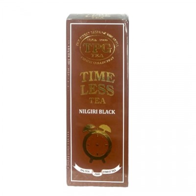 TPG Nilgiri Black Time Less Tea Чай Чёрный Нилгири Таймлесс 100г