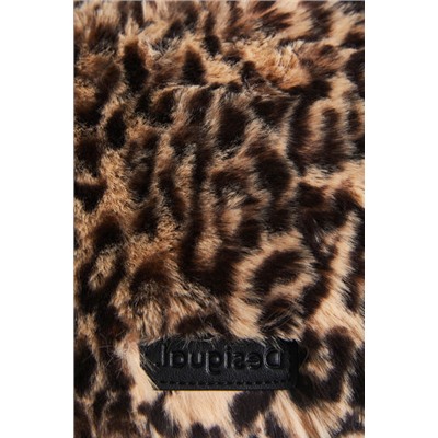 Bolso de mano pelo animal print