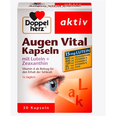 Augen Vital Kapseln 30 St., 19,6 g