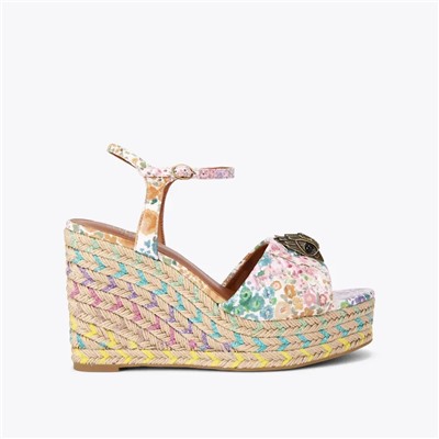 FLORAL COUTURE WEDGE HEEL KURT GEIGER LONDON