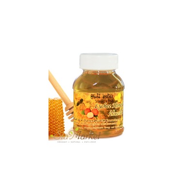 Натуральный тайский мед с цветков личи Honey Club 100 грамм / Honey Club Lychee Honey 100 g