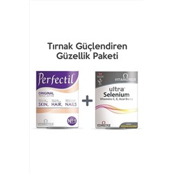Perfectil + Ultra Selenium- Tırnak Güçlendiren Güzellik Paketi PKTPRFCTL+ULTRSLNM