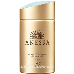 SHISEIDO Anessa Perfect UV Skincare Milk SPF 50+/PA++++ Шисейдо санскрин для лица и тела 60 мл