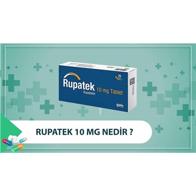 RUPATEK 10 mg 20 tablet (Рупатек Rupatadin Fumarat )